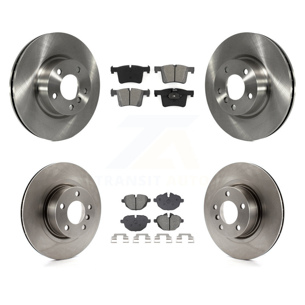 Transit Auto K8S-103924 Disc Brake Kit for 2011-2018 BMW X4, BMW X3 - Front and Rear product image