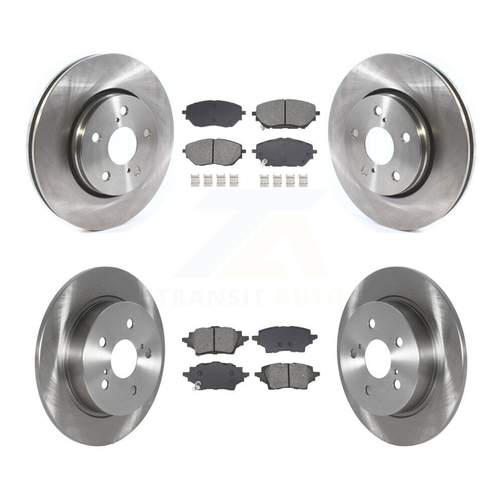 Transit Auto K8S-103932 Disc Brake Kit for 2019-2021 Toyota C-HR - Front and Rear product image