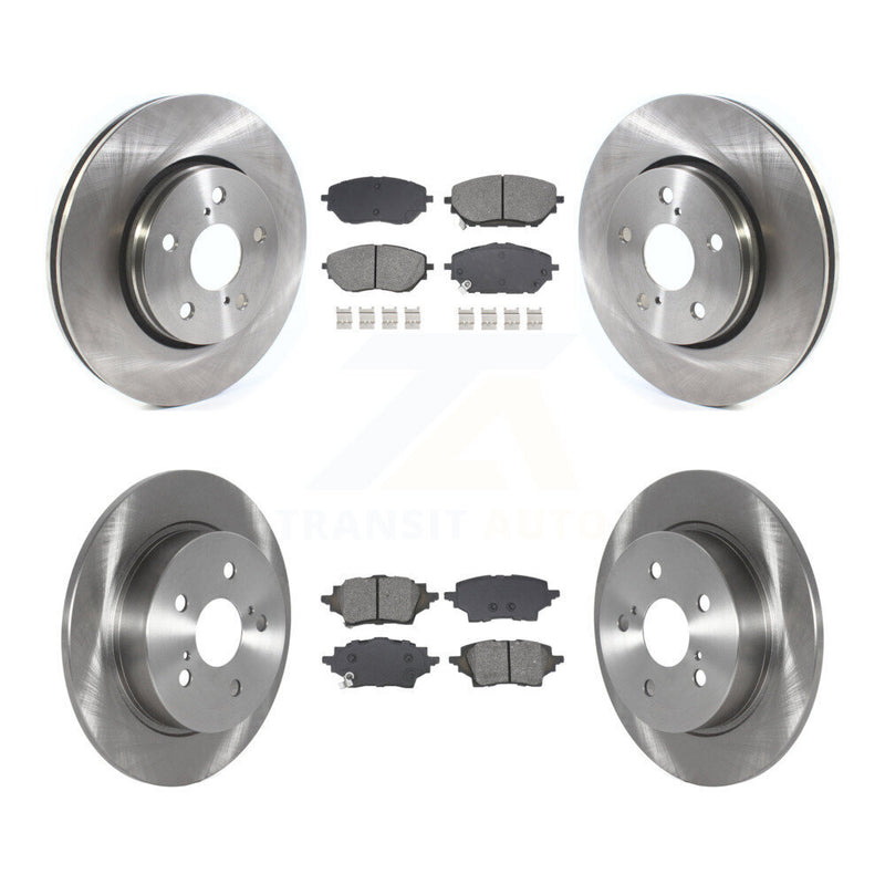 Transit Auto K8S-103932 Disc Brake Kit for 2019-2021 Toyota C-HR - Front and Rear product image