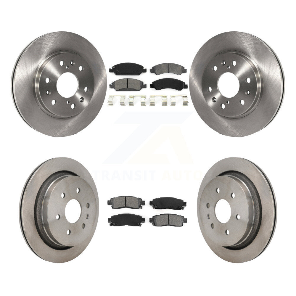 Transit Auto K8S-103935 Disc Brake Kit for 2013-2016 Cadillac XTS - Front and Rear product image