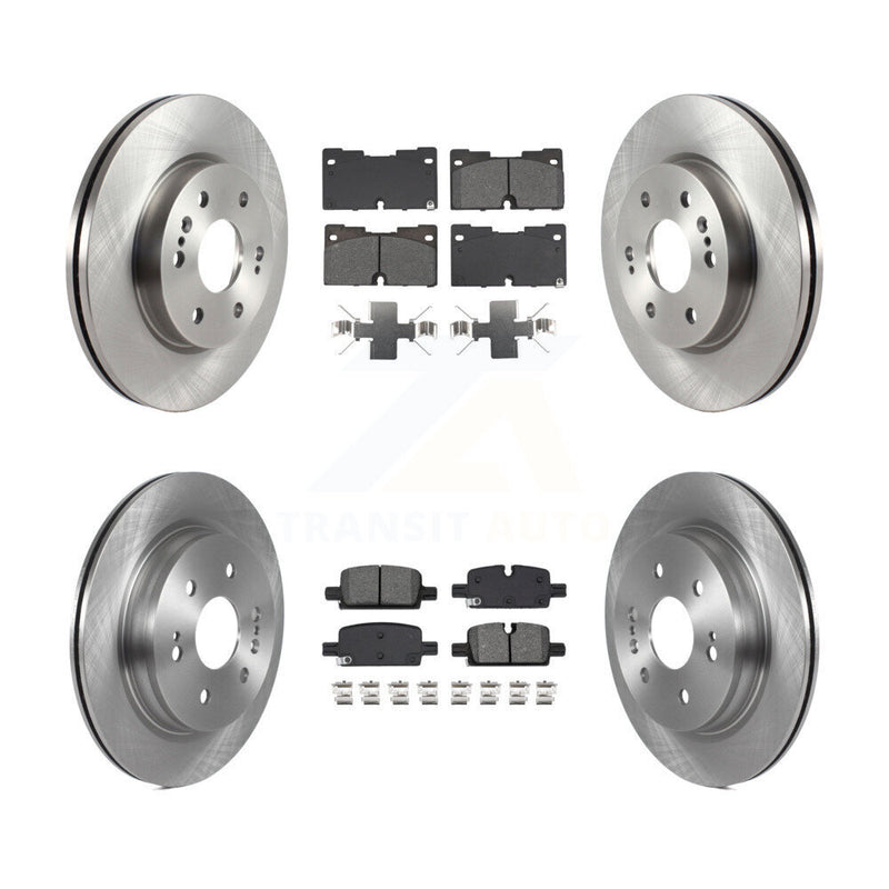Transit Auto K8S-103936 Disc Brake Kit for 2020-2024 Chevrolet Silverado 1500 LTD, GMC Sierra 1500 Limited, Cadillac Escalade & more - Front and Rear product image