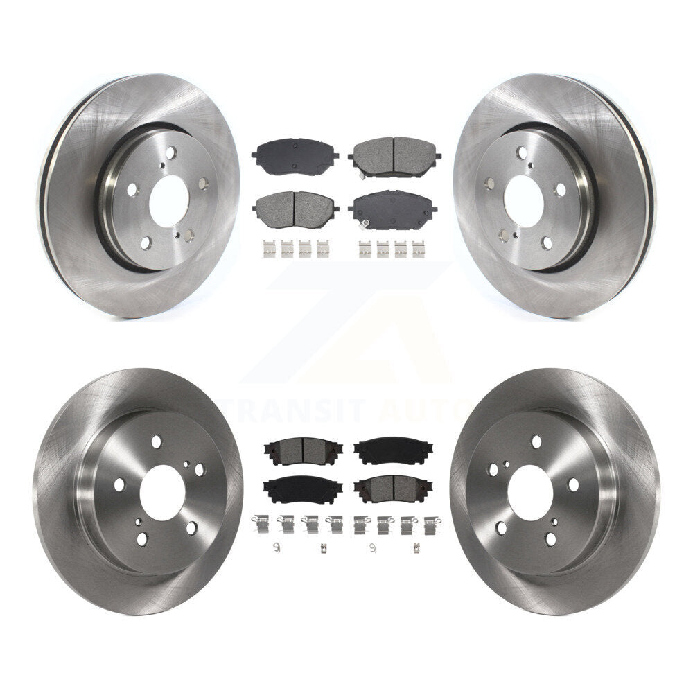 Transit Auto K8S-103939 Disc Brake Kit for 2018 Toyota C-HR - Front and Rear product image