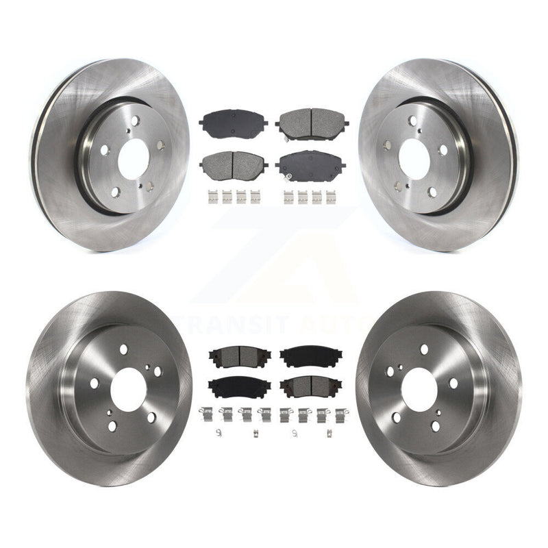 Transit Auto K8S-103939 Disc Brake Kit for 2018 Toyota C-HR - Front and Rear product image