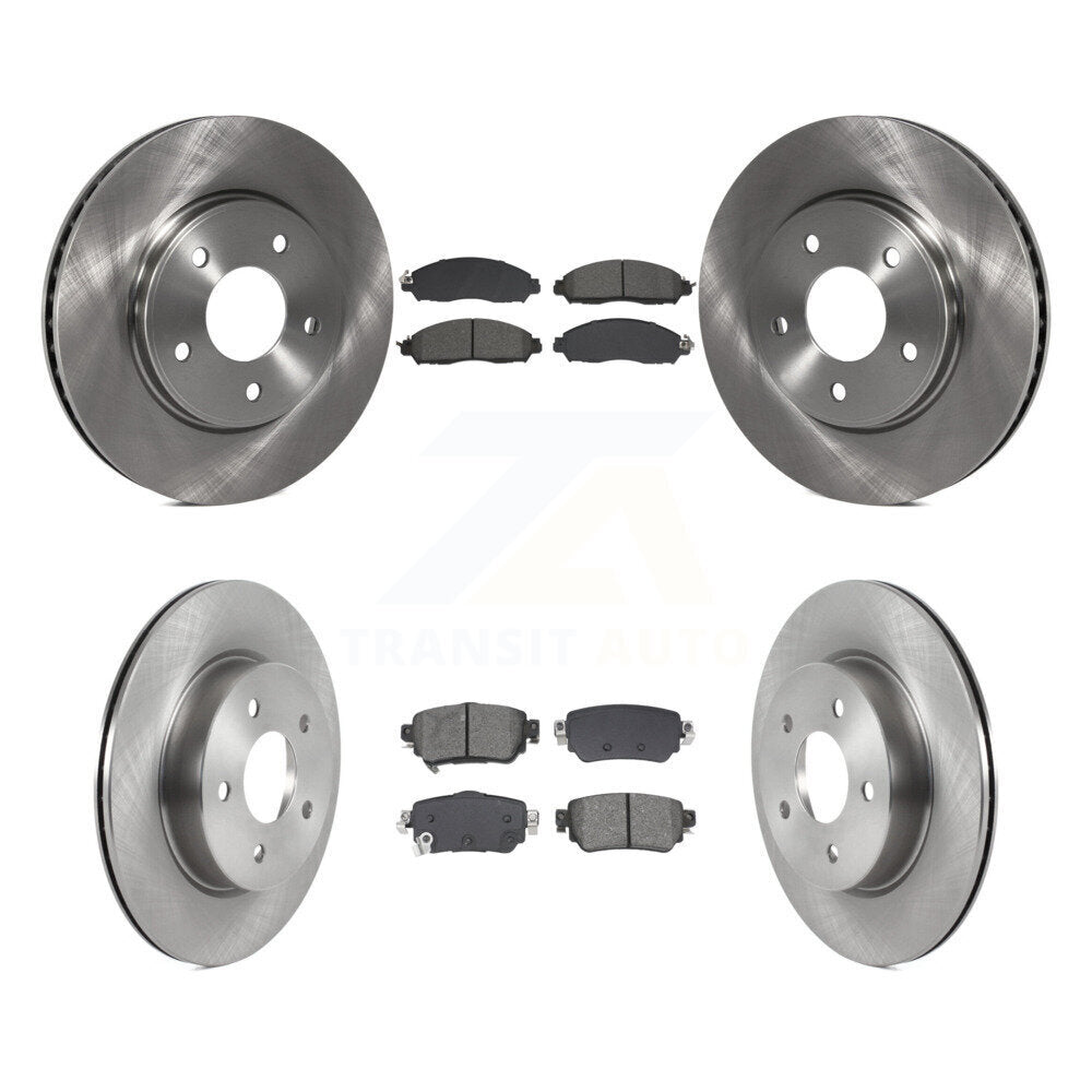 Transit Auto K8S-103945 Disc Brake Kit for 2018-2023 Nissan LEAF - Front and Rear product image