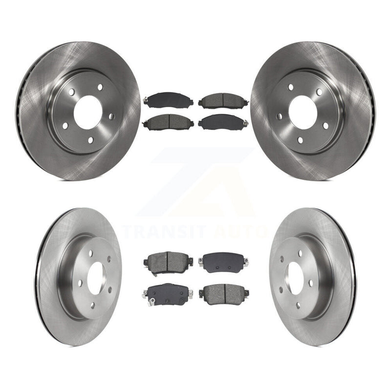 Transit Auto K8S-103945 Disc Brake Kit for 2018-2023 Nissan LEAF - Front and Rear product image