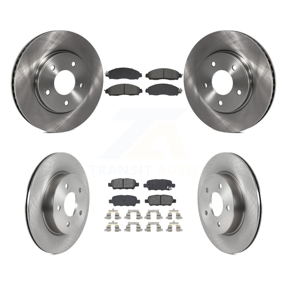 Transit Auto K8S-103946 Disc Brake Kit for 2018 Nissan LEAF - Front and Rear product image