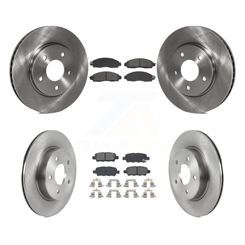 Transit Auto K8S-103946 Disc Brake Kit for 2018 Nissan LEAF - Front and Rear product image