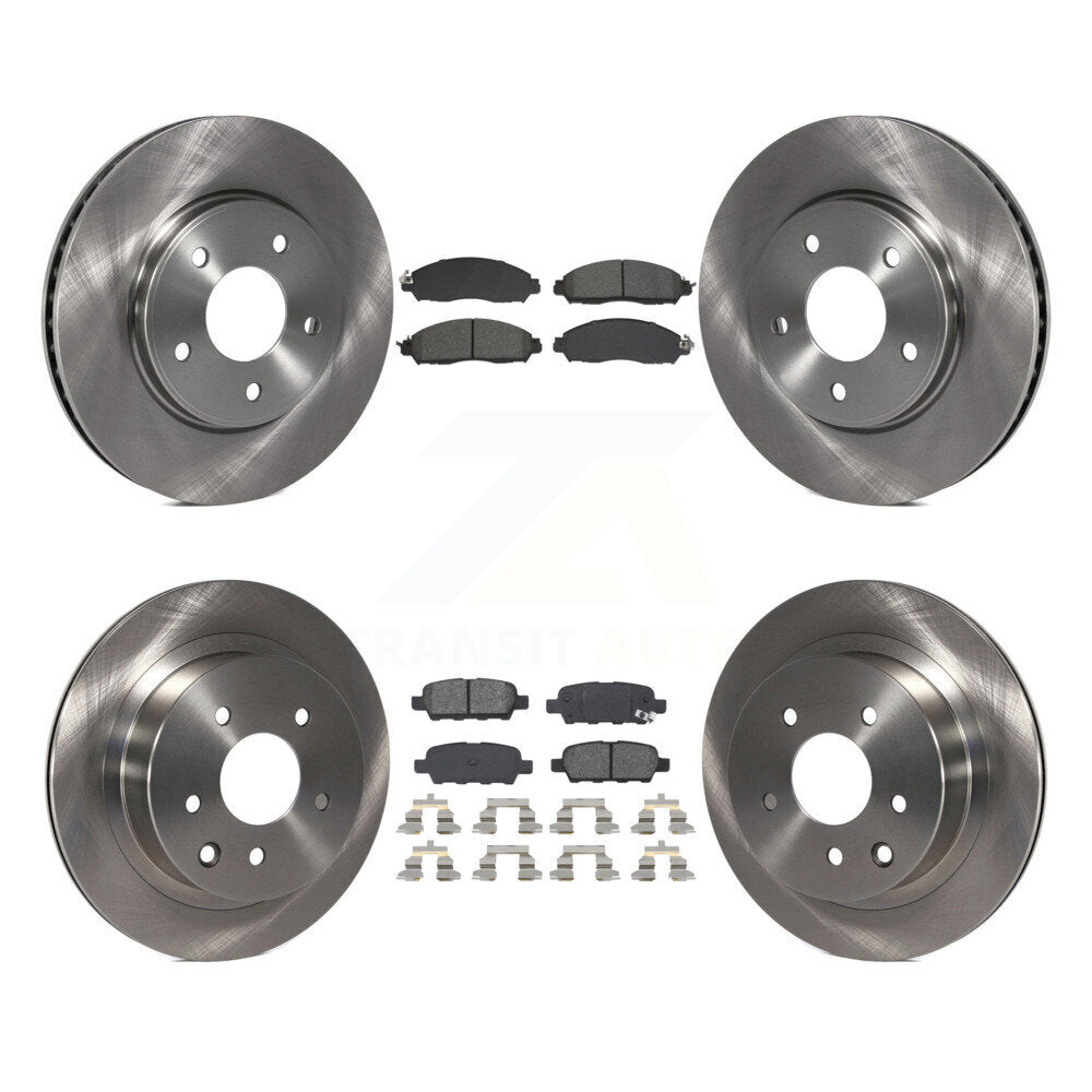 Transit Auto K8S-103947 Disc Brake Kit for 2018-2022 Nissan LEAF - Front and Rear product image