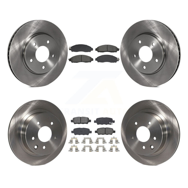 Transit Auto K8S-103947 Disc Brake Kit for 2018-2022 Nissan LEAF - Front and Rear product image