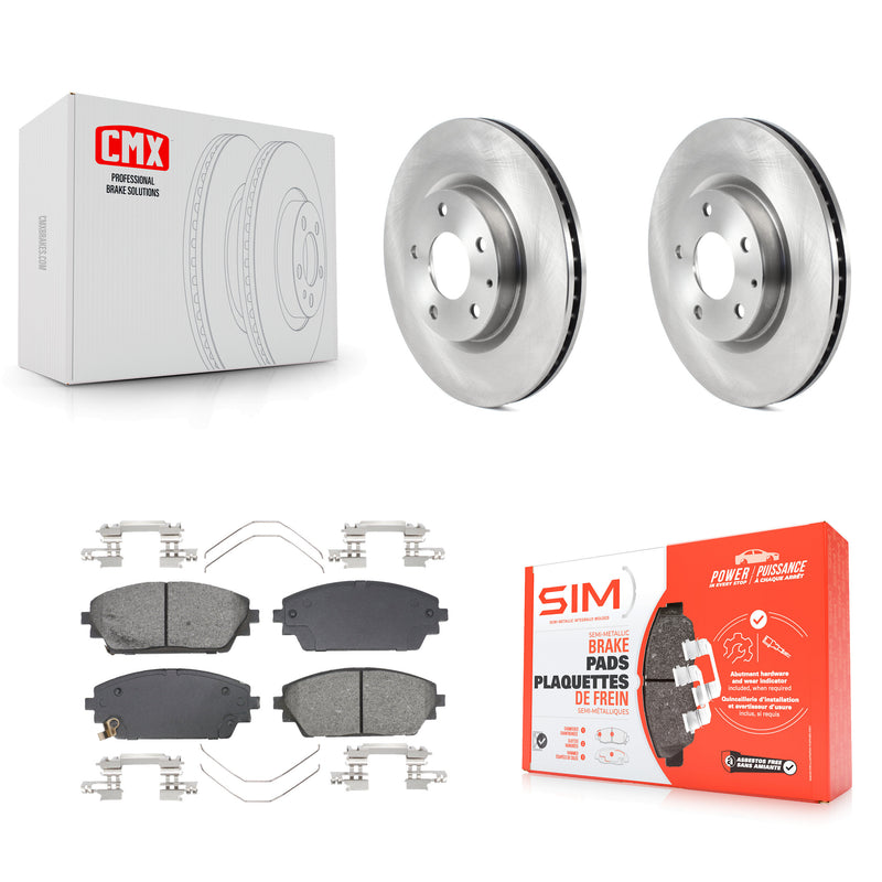 Transit Auto K8S-103960 Disc Brake Kit for 2019-2023 Mazda 3, Mazda 3 Sport - Front product image