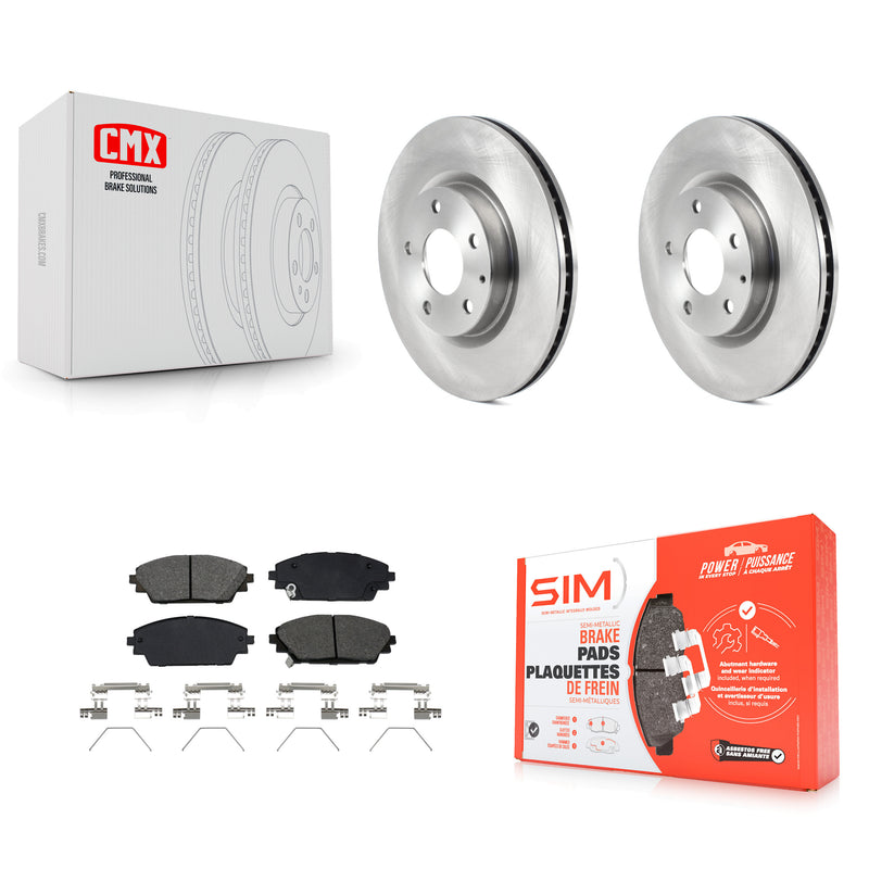 Transit Auto K8S-103962 Disc Brake Kit for 2020-2023 Mazda CX-30 - Front product image