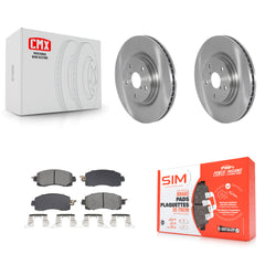 Transit Auto K8S-103968 Disc Brake Kit for 2019-2024 Subaru Crosstrek, Subaru WRX, Subaru Legacy & more - Front product image