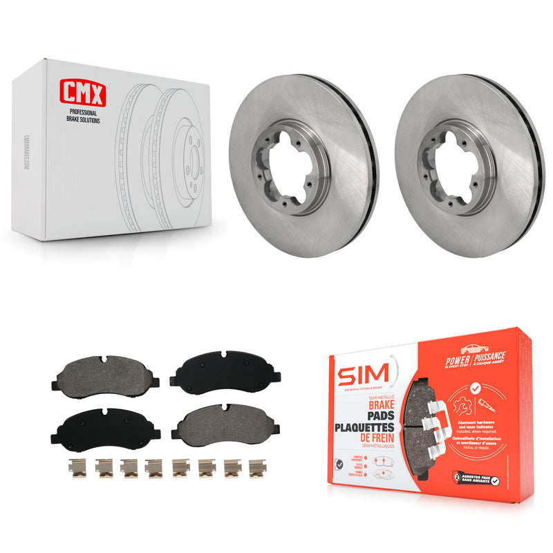 Transit Auto K8S-103983 Disc Brake Kit for 2015-2019 Ford Transit-150, Ford Transit-250, Ford Transit-350 - Front product image