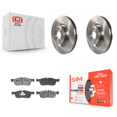 Transit Auto K8S-103994 Disc Brake Kit for 2015-2019 Jaguar E-Pace, Land Rover Discovery Sport, Land Rover Range Rover Evoque - Front product image