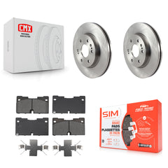 Transit Auto K8S-104007 Disc Brake Kit for 2019-2024 Chevrolet Silverado 1500 LTD, GMC Sierra 1500 Limited, Cadillac Escalade & more - Front product image