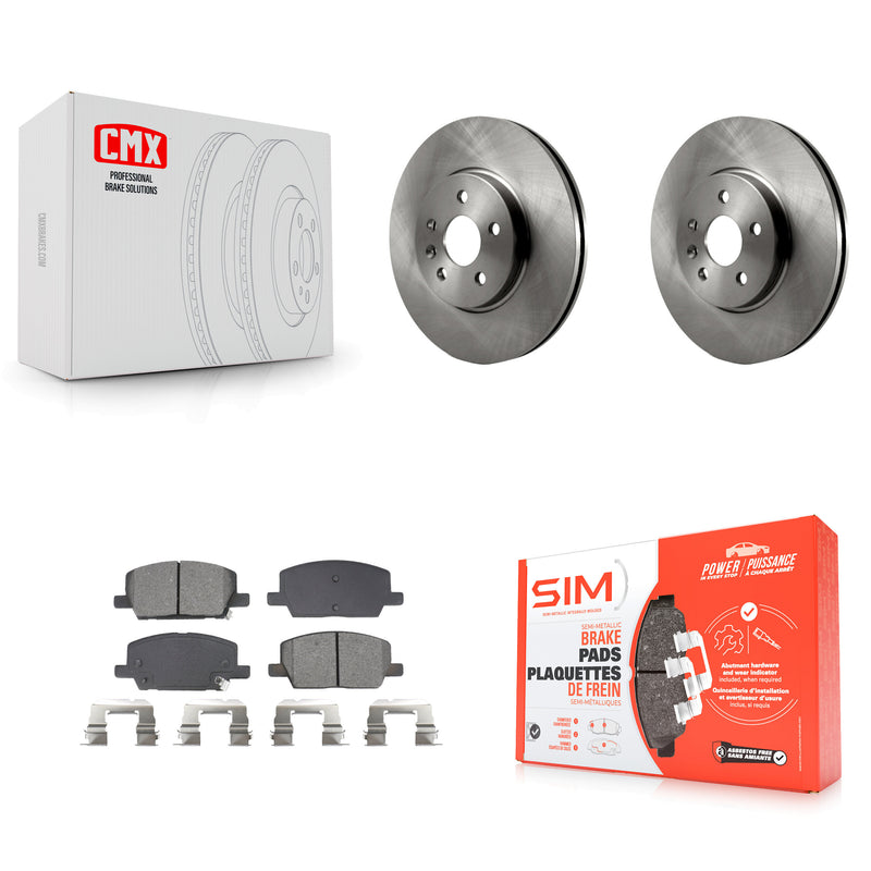 Transit Auto K8S-104010 Disc Brake Kit for 2018-2022 Chevrolet Trax, Buick Encore - Front product image