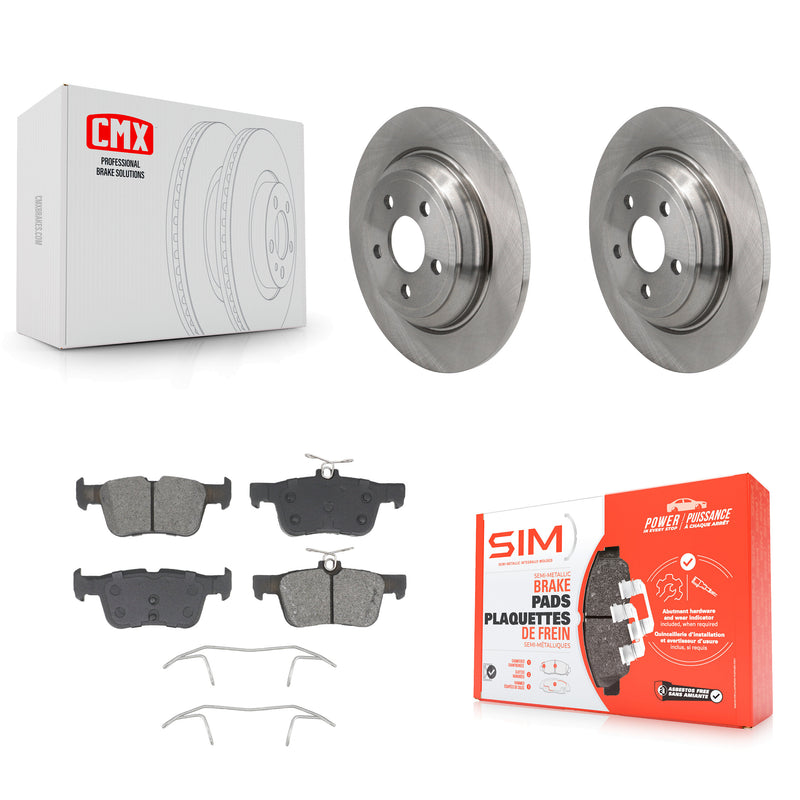 Transit Auto K8S-104018 Disc Brake Kit for 2022-2023 Ford Maverick - Rear product image