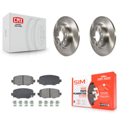 Transit Auto K8S-104053 Disc Brake Kit for 2015-2024 Dodge Hornet, Fiat 500X, Jeep Renegade - Rear product image