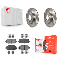 Transit Auto K8S-104054 Disc Brake Kit for 2018-2023 Jeep Compass - Rear product image