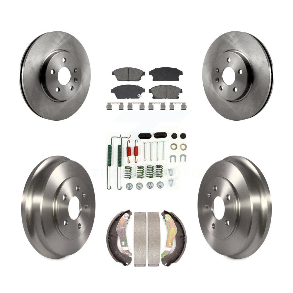 Transit Auto K8S-104062 Disc Brake Kit for 2013-2017 Chevrolet Trax - Front and Rear product image