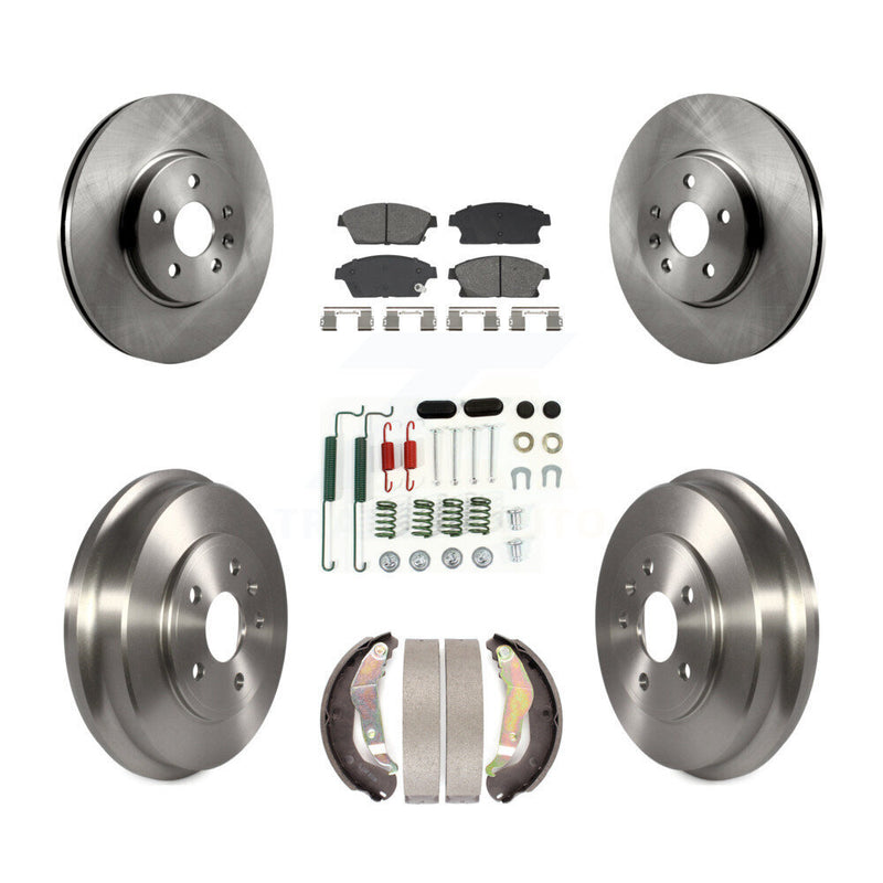 Transit Auto K8S-104062 Disc Brake Kit for 2013-2017 Chevrolet Trax - Front and Rear product image