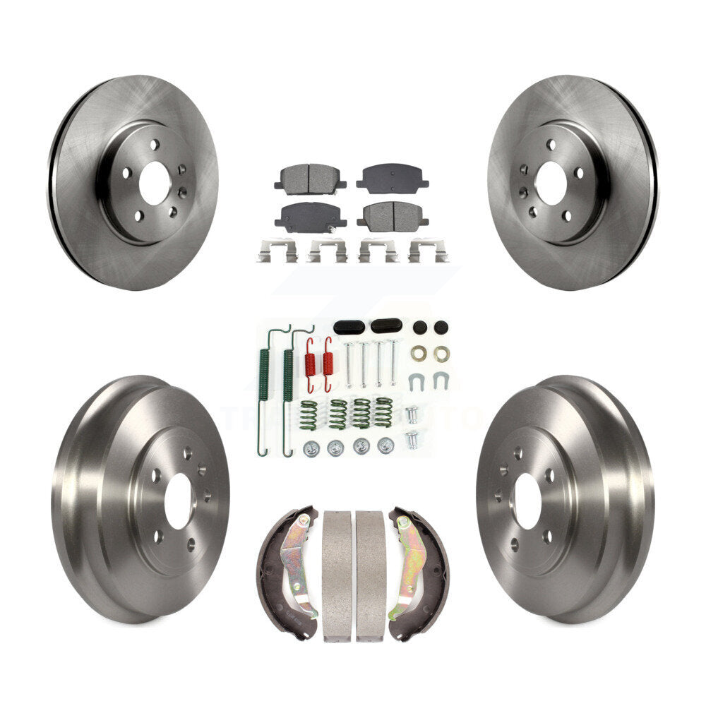 Transit Auto K8S-104063 Disc Brake Kit for 2018-2022 Chevrolet Trax - Front and Rear product image