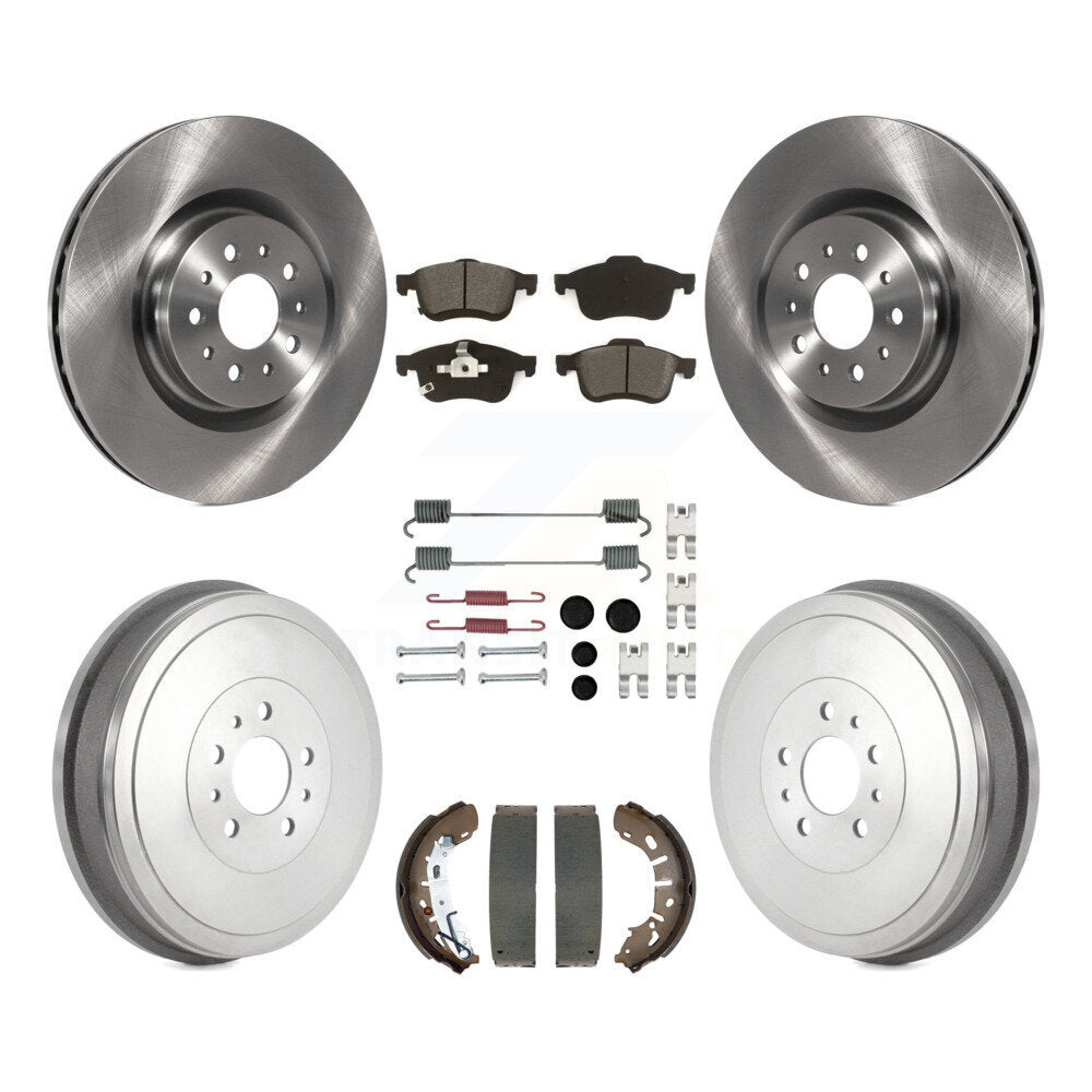 Transit Auto K8S-104066 Disc Brake Kit for 2015-2021 Ram ProMaster City - Front and Rear product image