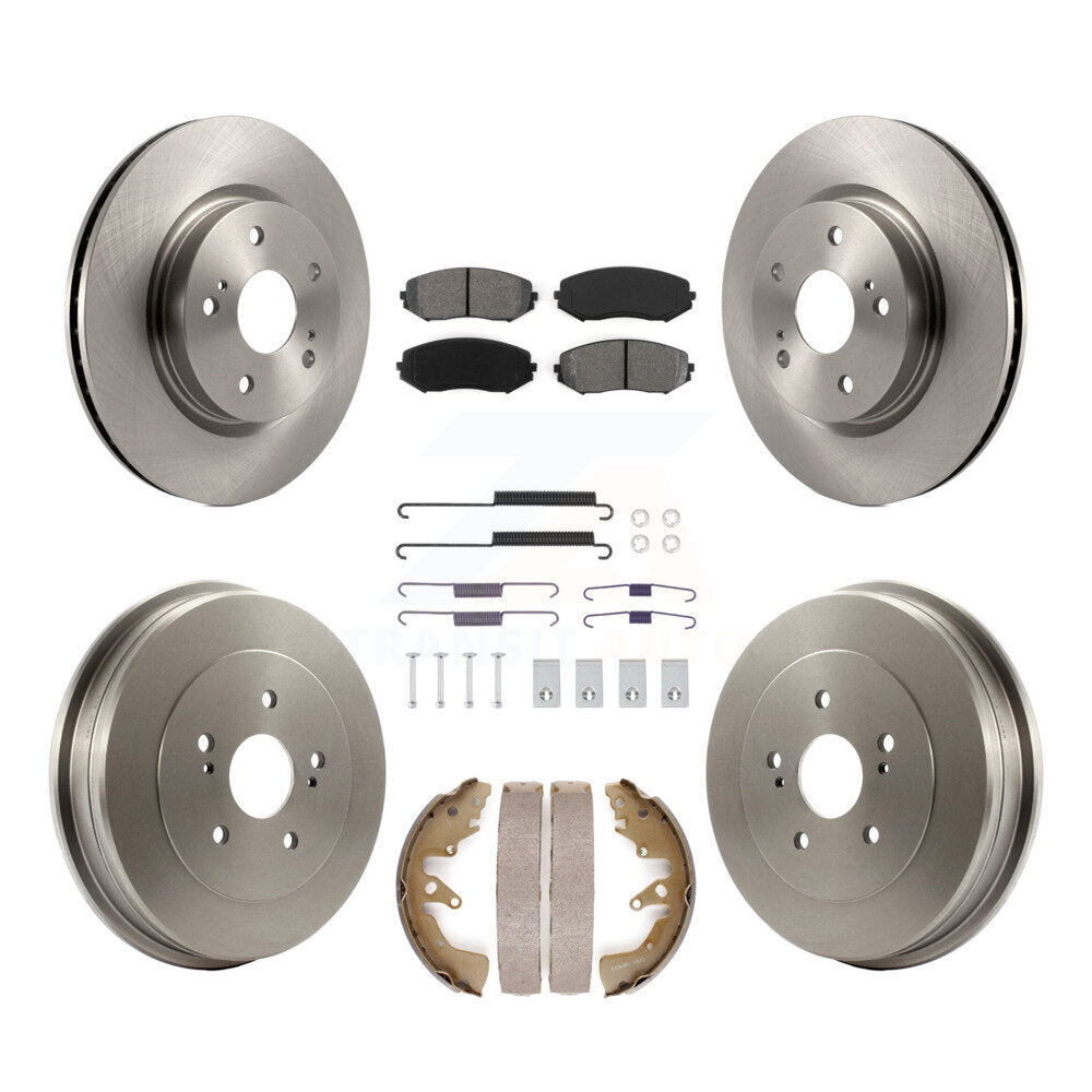 Transit Auto K8S-104067 Disc Brake Kit for 2006-2008 Suzuki Grand Vitara - Front and Rear product image
