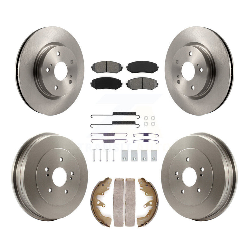 Transit Auto K8S-104067 Disc Brake Kit for 2006-2008 Suzuki Grand Vitara - Front and Rear product image