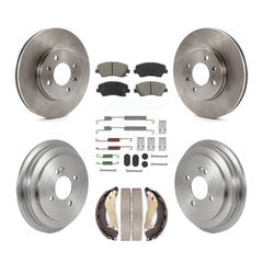 Transit Auto K8S-104068 Disc Brake Kit for 2012-2017 Hyundai Accent - Front and Rear product image