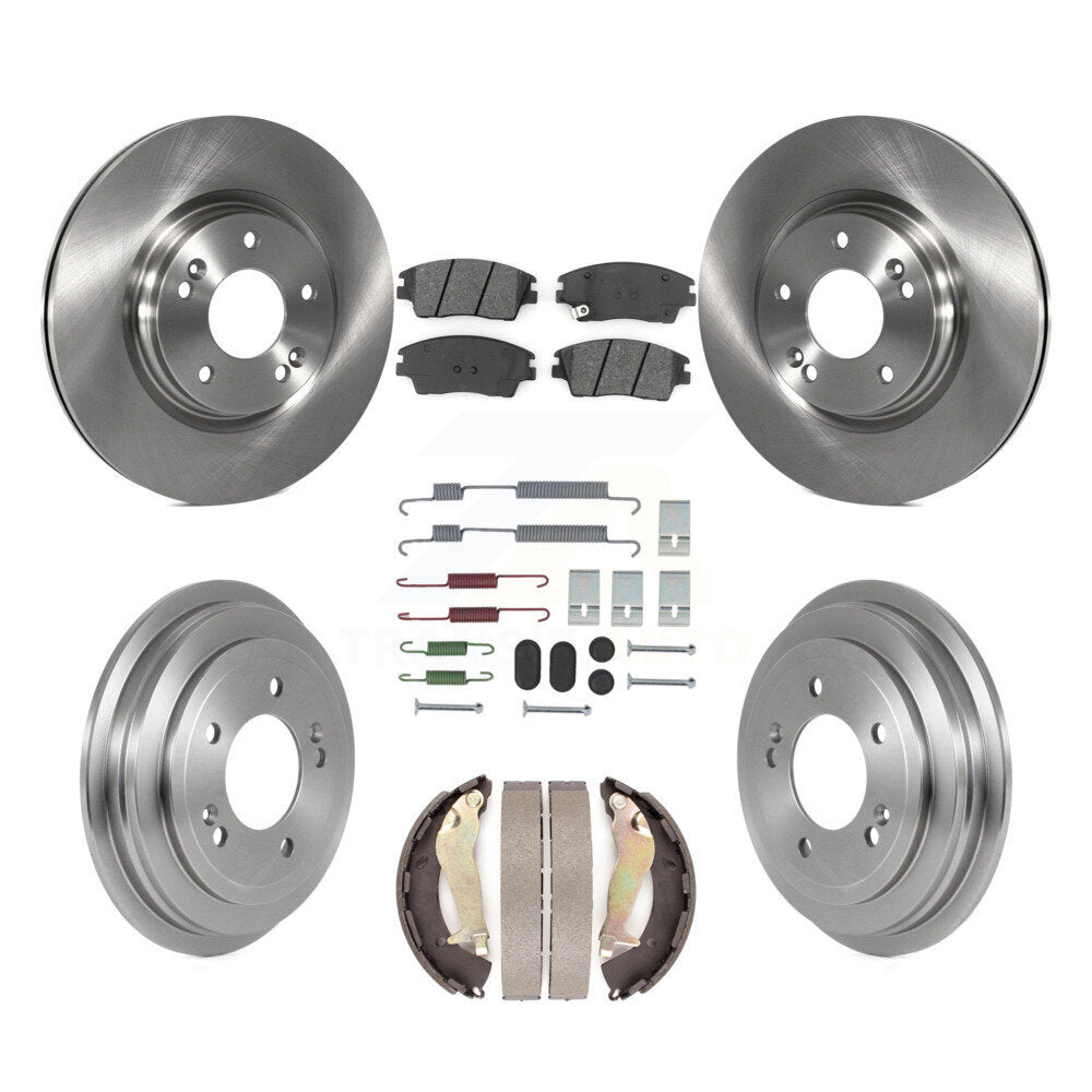 Transit Auto K8S-104069 Disc Brake Kit for 2017-2020 Hyundai Elantra - Front and Rear product image