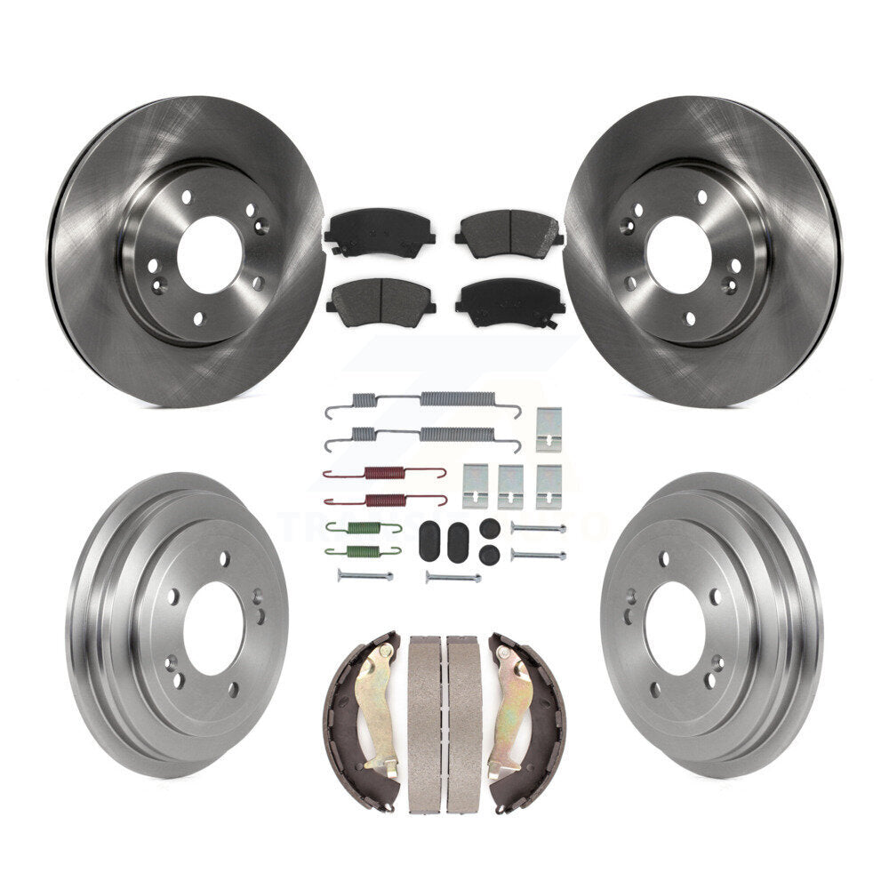 Transit Auto K8S-104070 Disc Brake Kit for 2017-2020 Hyundai Elantra - Front and Rear product image