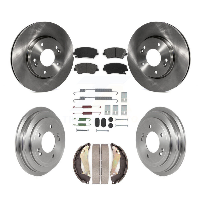 Transit Auto K8S-104070 Disc Brake Kit for 2017-2020 Hyundai Elantra - Front and Rear product image