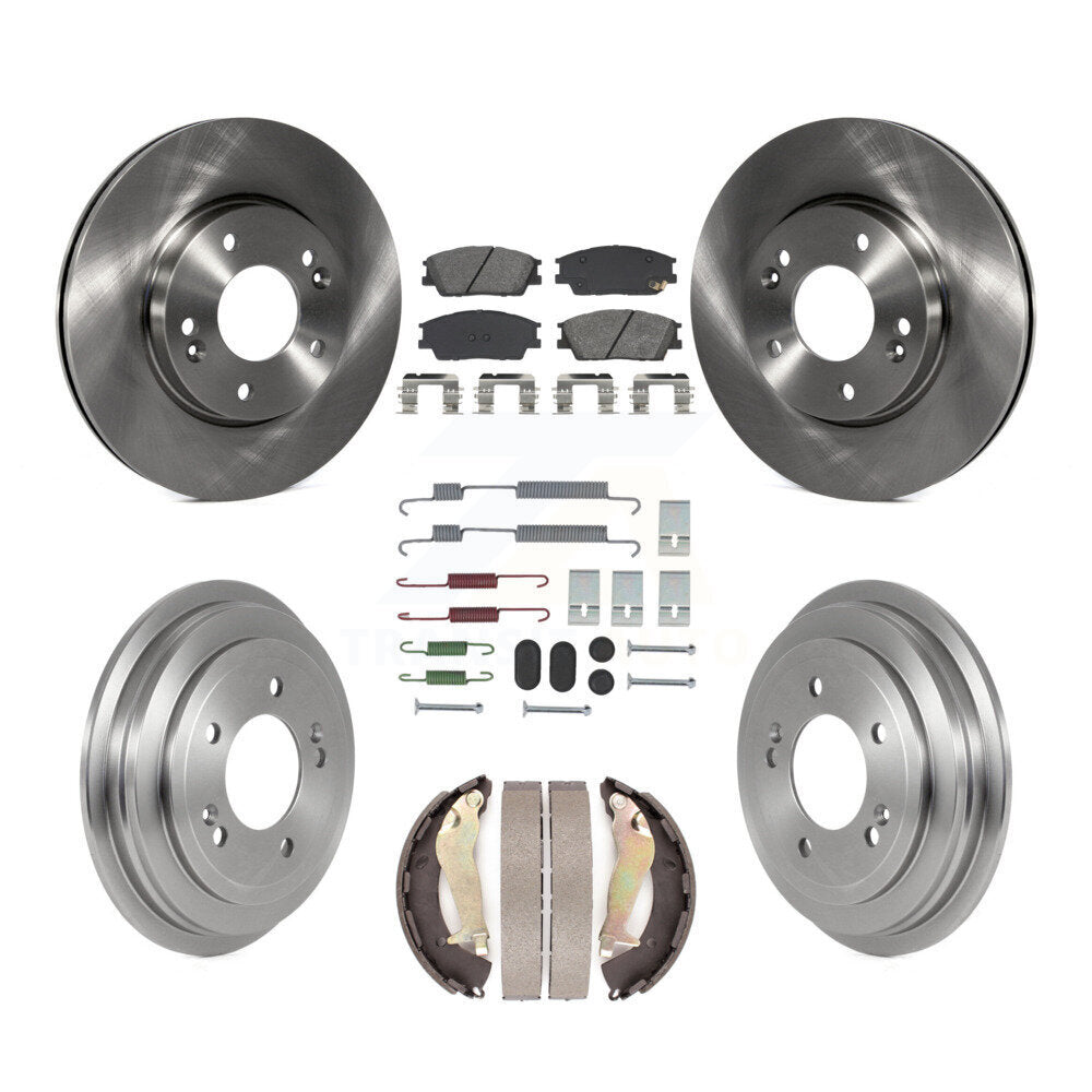 Transit Auto K8S-104071 Disc Brake Kit for 2020-2023 Hyundai Venue - Front and Rear product image