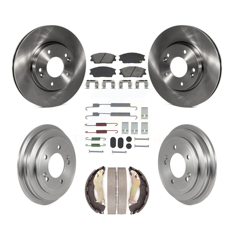 Transit Auto K8S-104071 Disc Brake Kit for 2020-2023 Hyundai Venue - Front and Rear product image