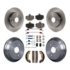 Transit Auto K8S-104073 Disc Brake Kit for 2008-2014 Smart Fortwo - Front and Rear product image
