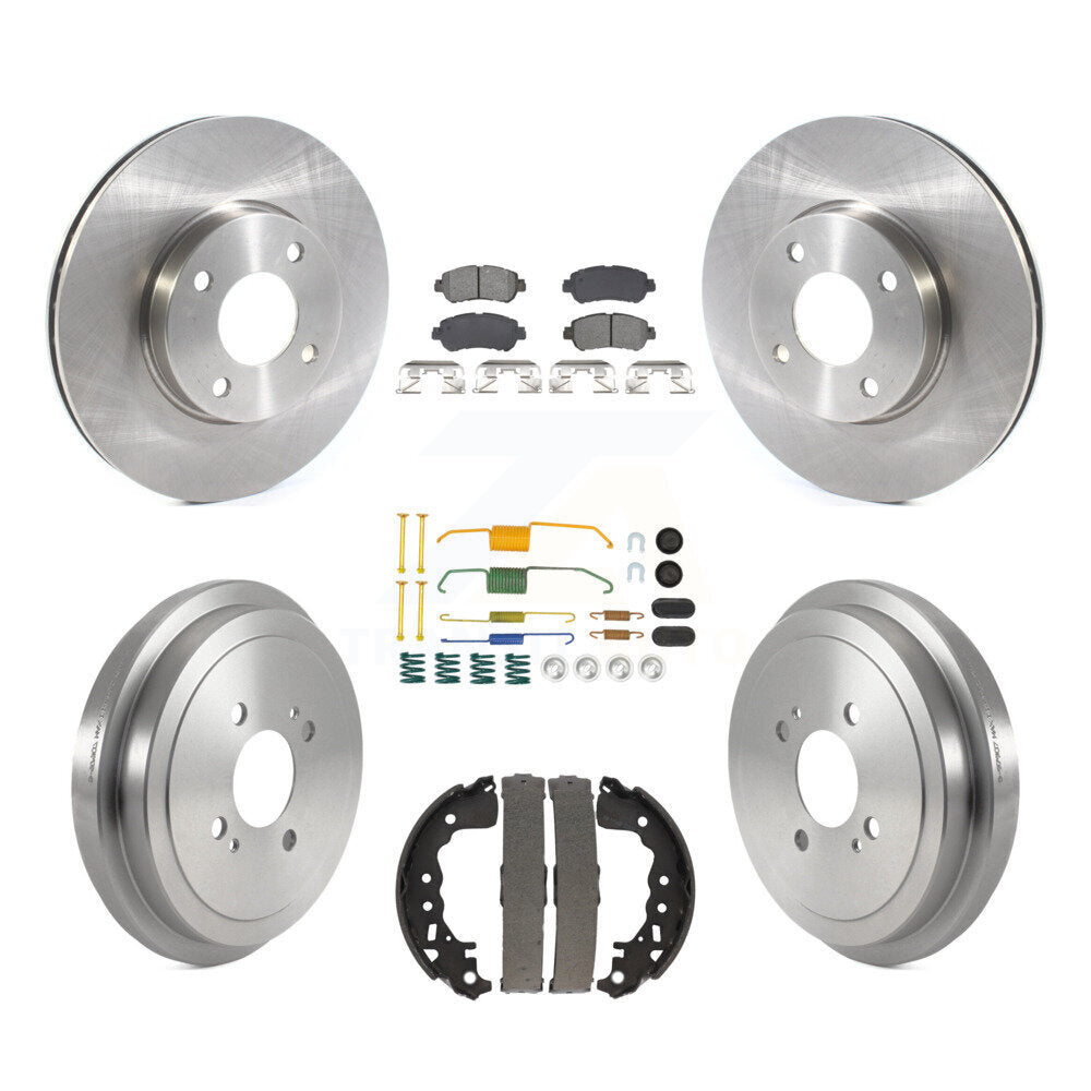 Transit Auto K8S-104074 Disc Brake Kit for 2018-2021 Nissan Kicks, Nissan Versa - Front and Rear product image