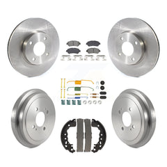 Transit Auto K8S-104074 Disc Brake Kit for 2018-2021 Nissan Kicks, Nissan Versa - Front and Rear product image