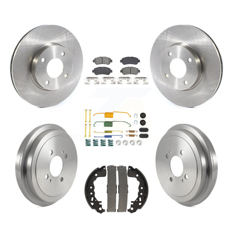 Transit Auto K8S-104074 Disc Brake Kit for 2018-2021 Nissan Kicks, Nissan Versa - Front and Rear product image