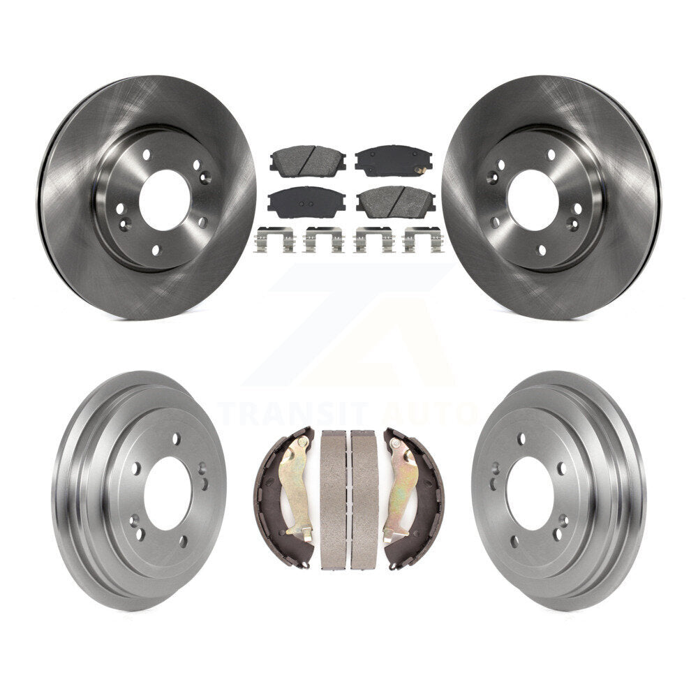 Transit Auto K8S-104077 Disc Brake Kit for 2020-2023 Hyundai Venue - Front and Rear product image