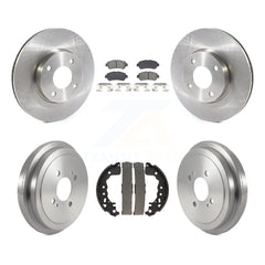 Transit Auto K8S-104081 Disc Brake Kit for 2018-2021 Nissan Kicks, Nissan Versa - Front and Rear product image