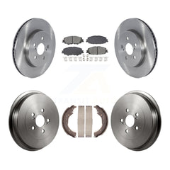 Transit Auto K8S-104082 Disc Brake Kit for 2019 Toyota Corolla - Front and Rear product image