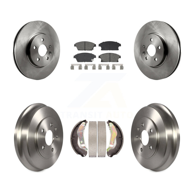 Transit Auto K8S-104083 Disc Brake Kit for 2013-2017 Chevrolet Trax - Front and Rear product image