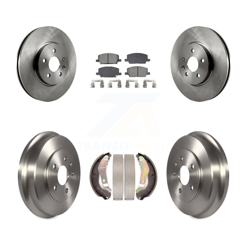 Transit Auto K8S-104084 Disc Brake Kit for 2018-2022 Chevrolet Trax - Front and Rear product image