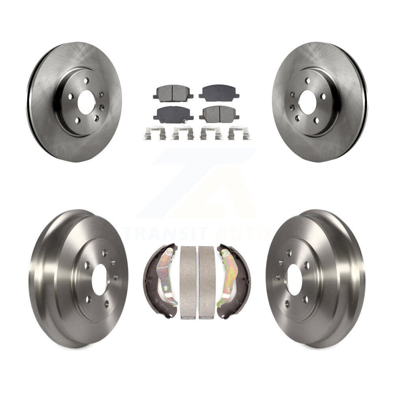 Transit Auto K8S-104084 Disc Brake Kit for 2018-2022 Chevrolet Trax - Front and Rear product image