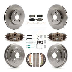 Transit Auto K8S-104086 Disc Brake Kit for 2011-2014 Mazda 2 - Front and Rear product image