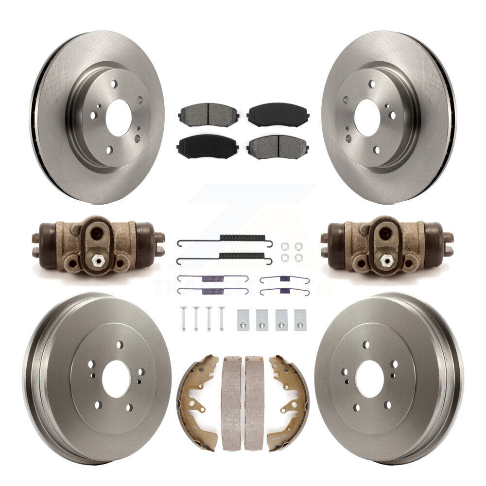 Transit Auto K8S-104087 Disc Brake Kit for 2006-2008 Suzuki Grand Vitara - Front and Rear product image