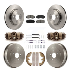 Transit Auto K8S-104087 Disc Brake Kit for 2006-2008 Suzuki Grand Vitara - Front and Rear product image