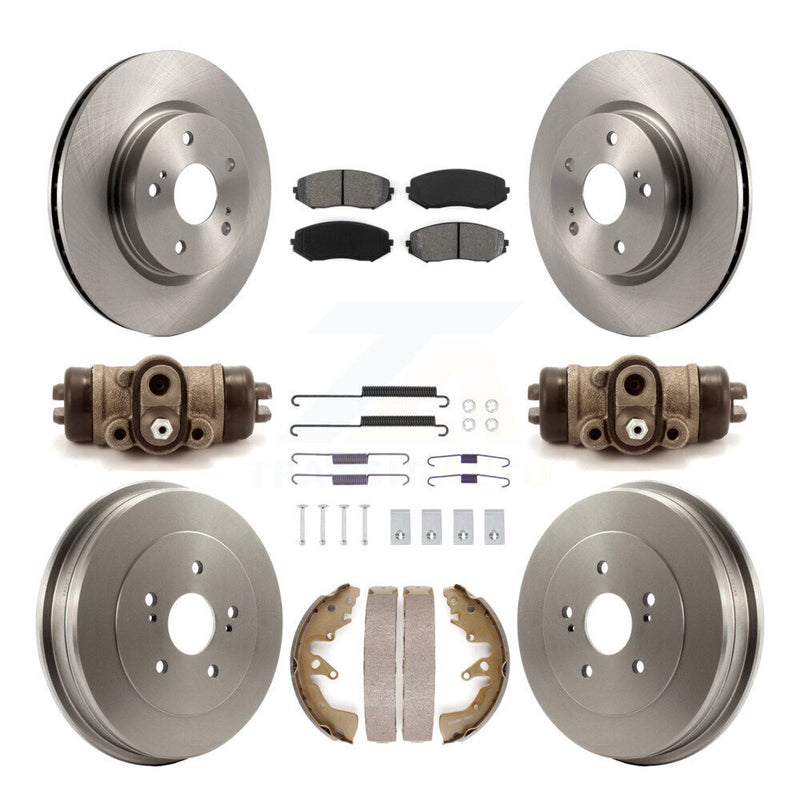 Transit Auto K8S-104087 Disc Brake Kit for 2006-2008 Suzuki Grand Vitara - Front and Rear product image