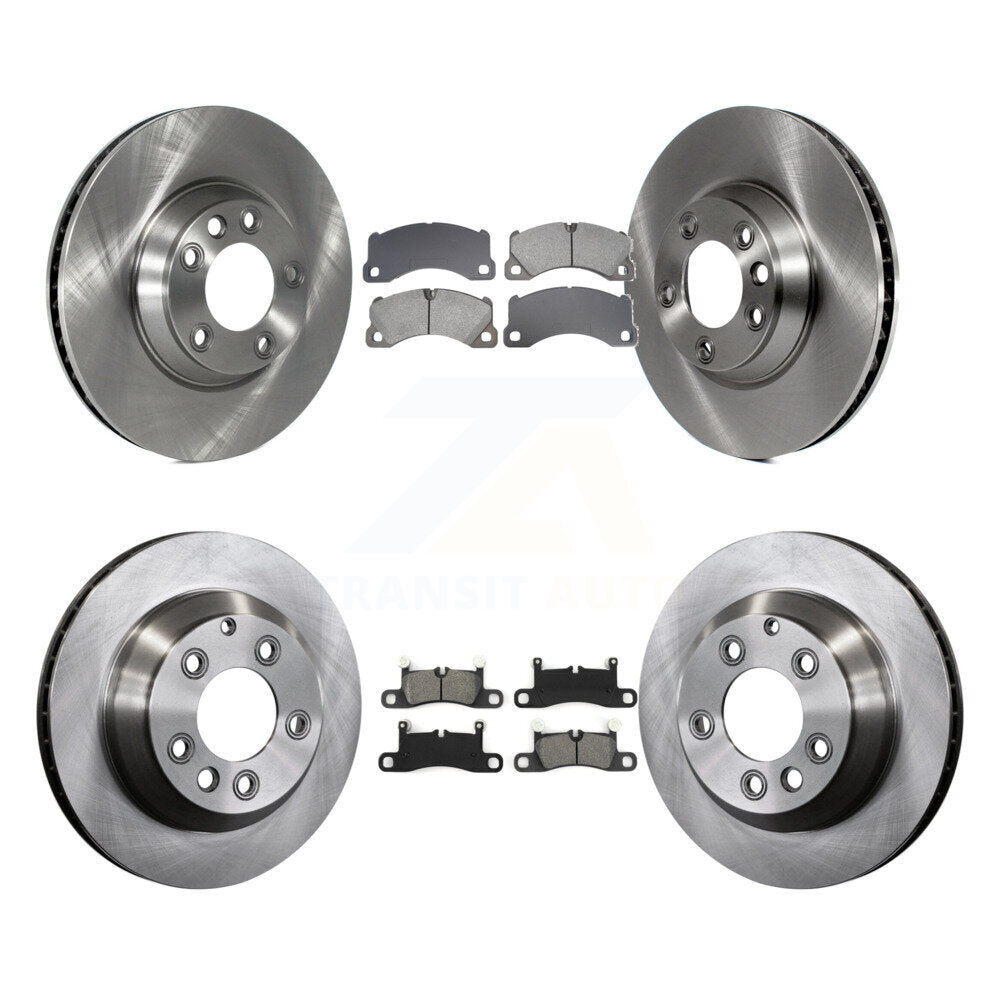 Transit Auto K8S-104090 Disc Brake Kit for 2011-2013 Porsche Cayenne - Front and Rear product image